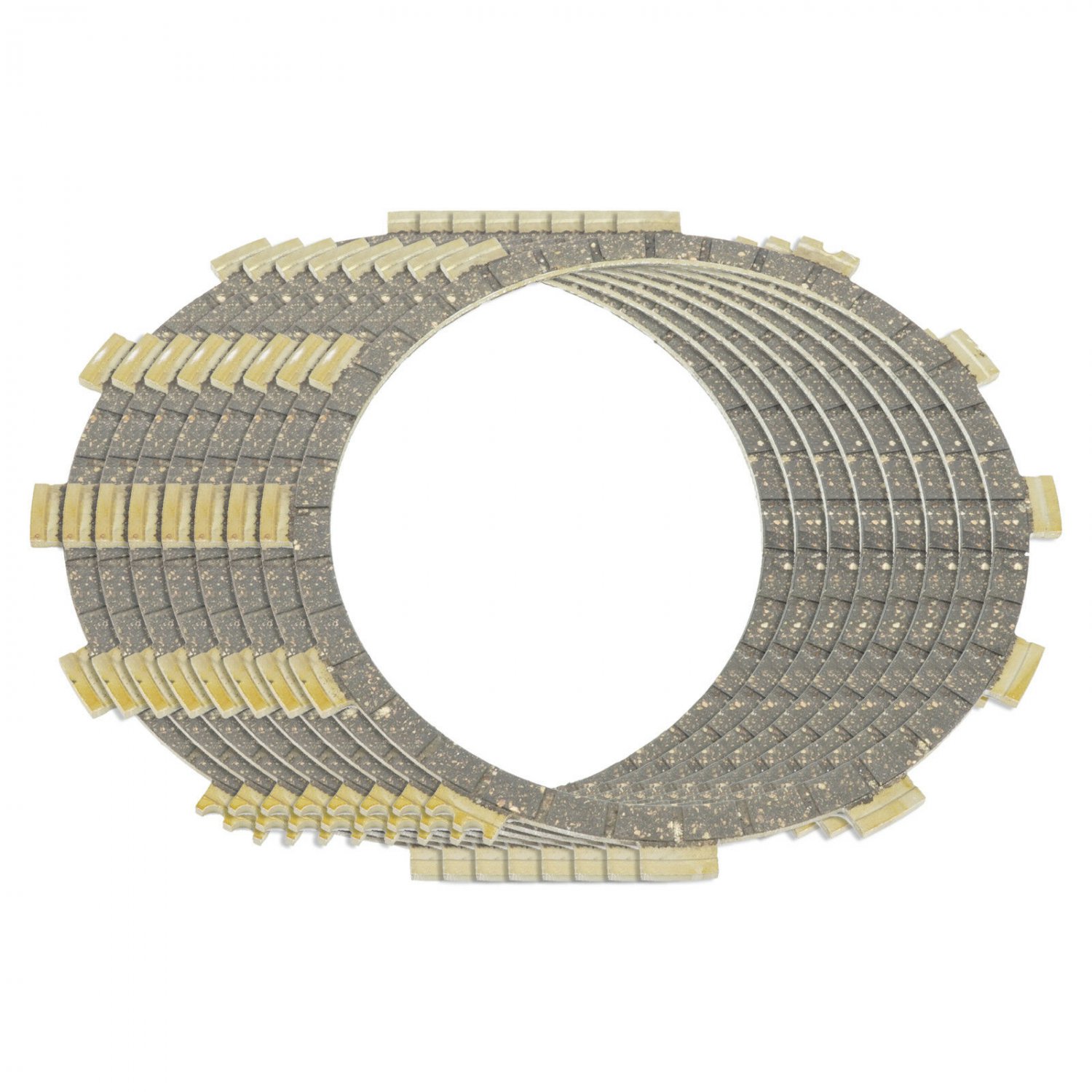 CLUTCH FRICTION PLATES Fits YAMAHA SR500 TT500 XT500 1976-1981