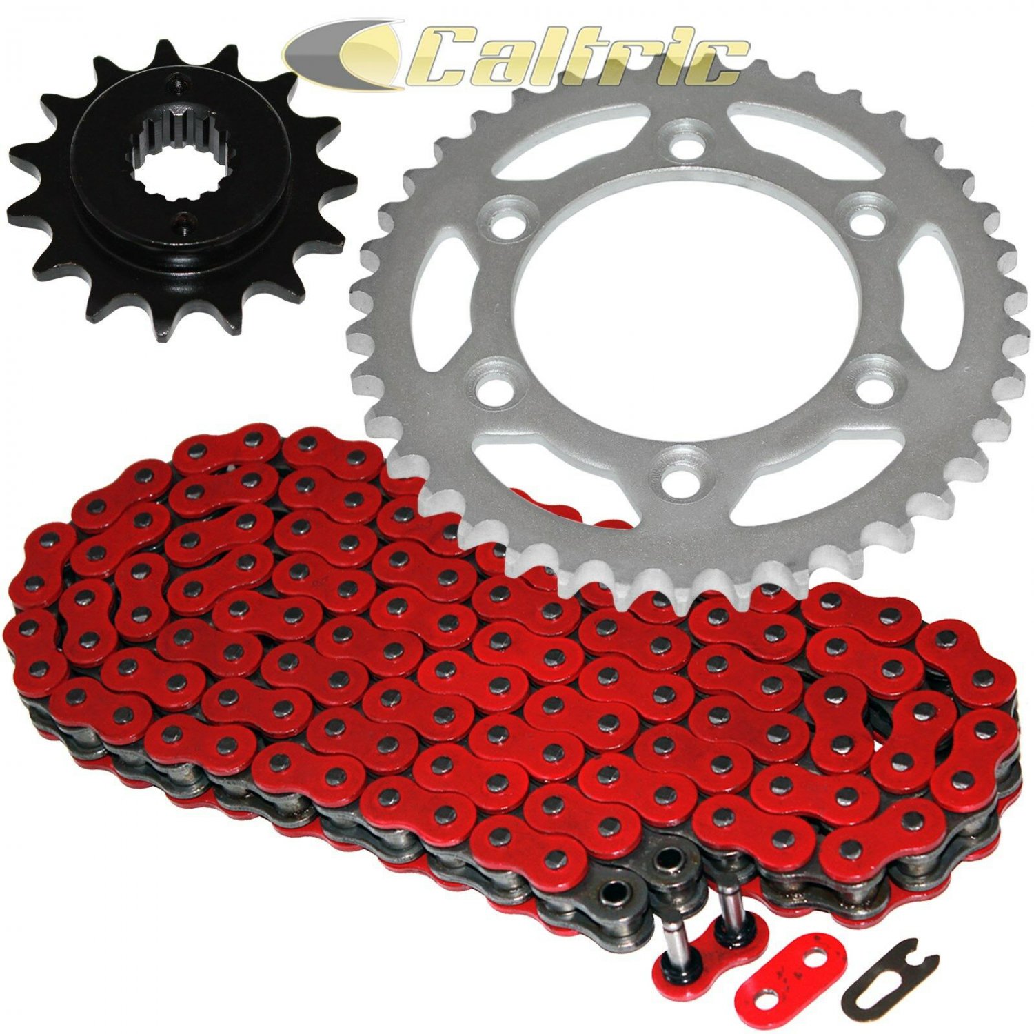 Red O-Ring Drive Chain & Sprocket Kit Fits DUCATI 851 Sport / Strada 1989-1992