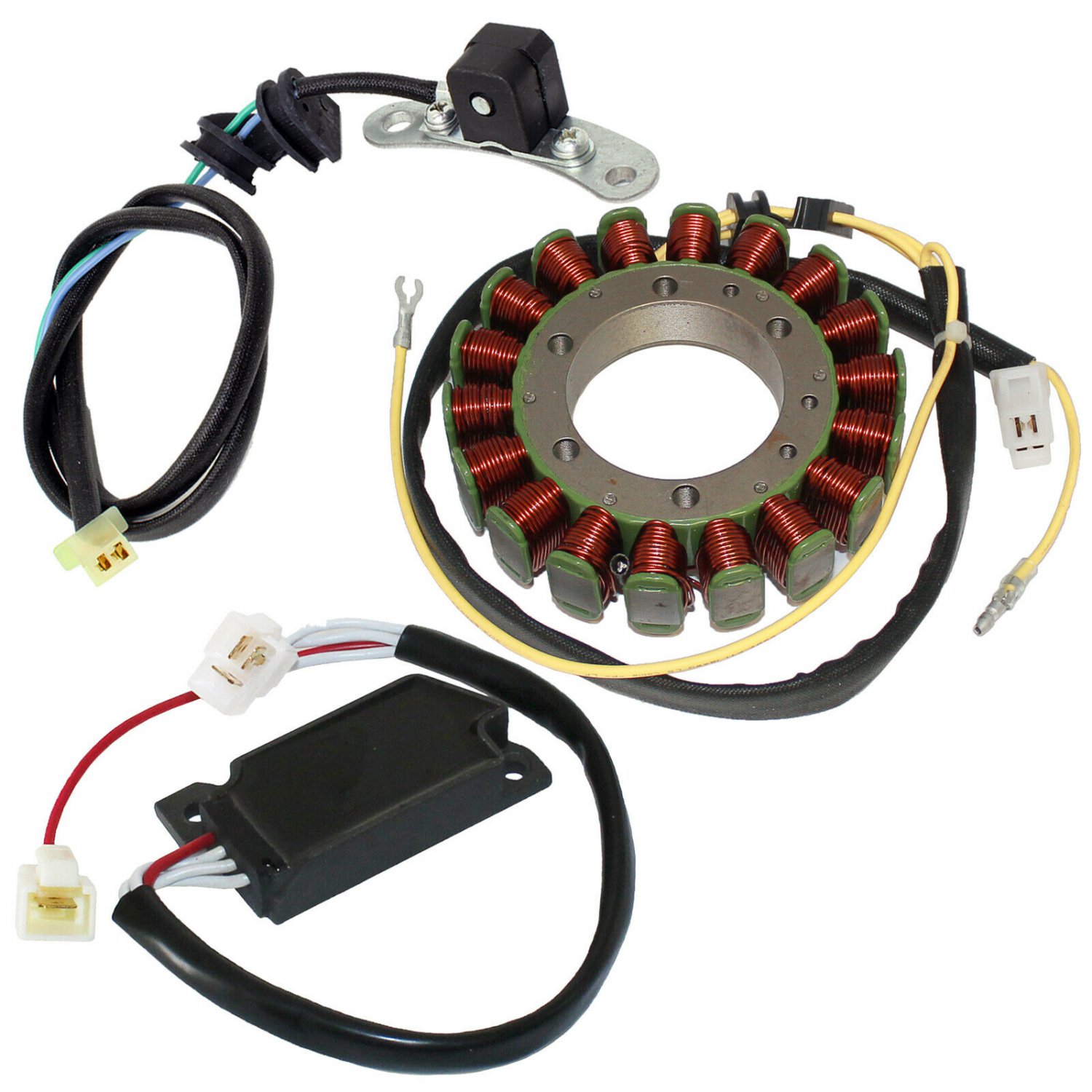 STATOR & PICKUP COIL & REGULATOR FIT YAMAHA VIRAGO 750 XV750 1991 1992-1996