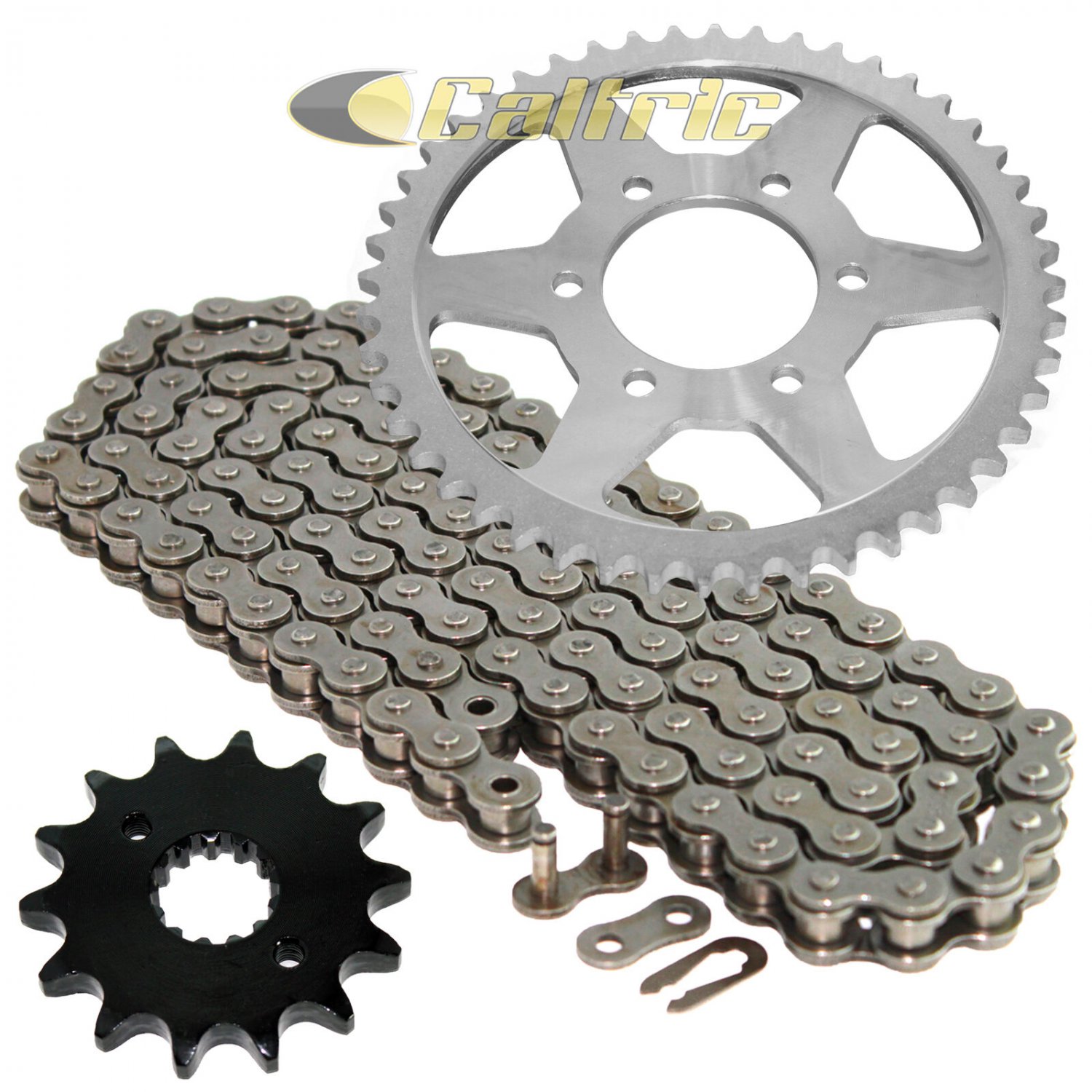 Drive Chain & Sprockets Kit Fits SUZUKI GS550E GS550EF GS550ES 1983-1986