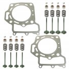 CYLINDER INTAKE EXHAUST VALVE GASKET KIT Fits KAWASAKI PRAIRIE 700 KVF700 04-06