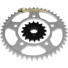 Front & Rear & Sprockets Kit Fits HONDA CBR600F4 CBR600 F4 1999 2000