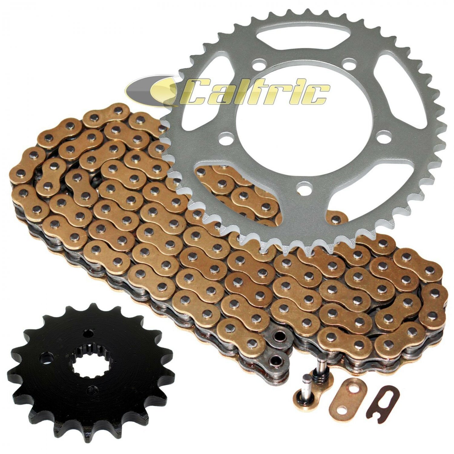 Gold O-Ring Drive Chain & Sprockets Kit Fits SUZUKI GSF1250 GSF1250A GSF1250SA