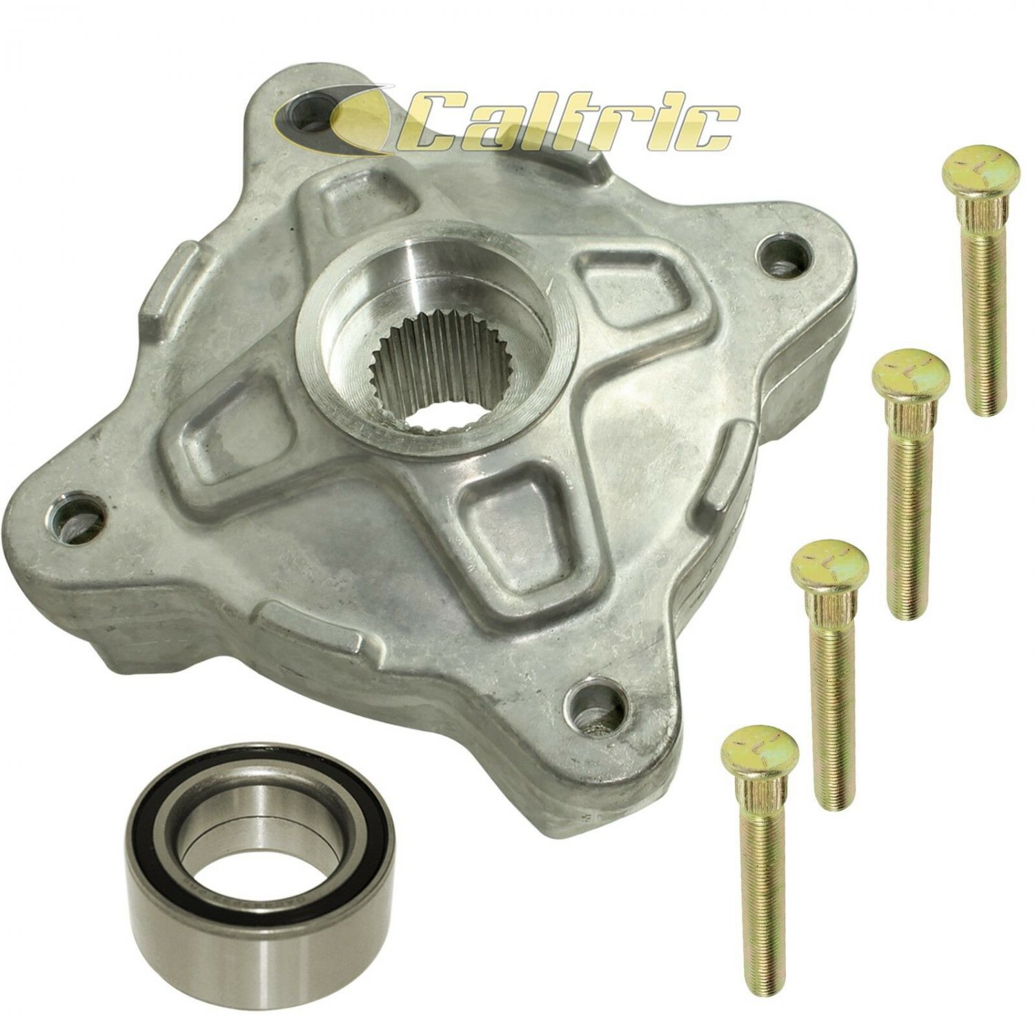 FRONT WHEEL HUB w/STUDS and BALL BEARING Fits POLARIS RZR 570 EFI 2012 2013
