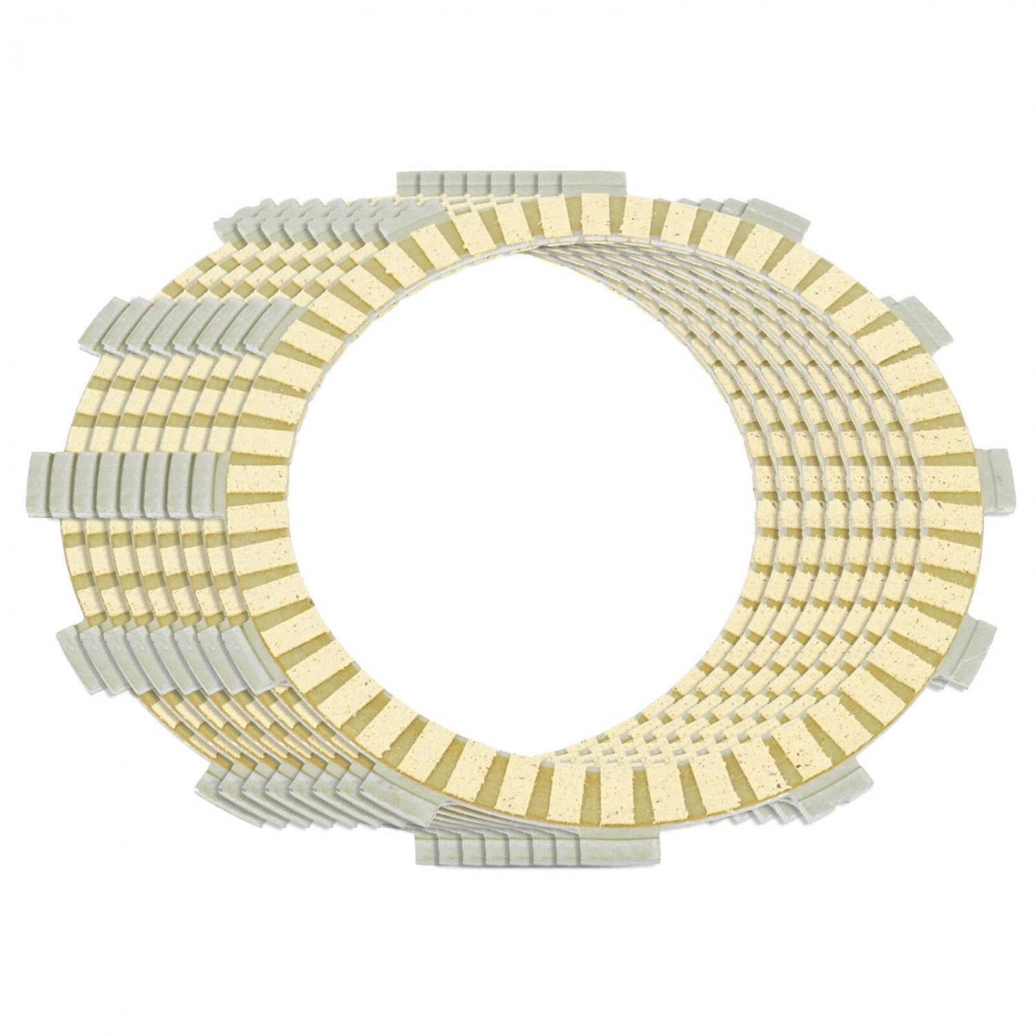 CLUTCH FRICTION PLATES Fits YAMAHA XV700 Virago 700 1984 1985 1986 1987