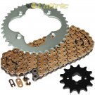 Gold O-Ring Drive Chain & Sprocket Kit Fits HONDA TRX400EX TRX400X 2005-2014