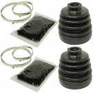 REAR AXLE OUTER INNER CV BOOT KIT Fits POLARIS SPORTSMAN 450 2006 2007
