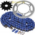 Blue O-Ring Drive Chain & Sprockets Kit Fits SUZUKI RM-Z250 RMZ250 2004 05 2006