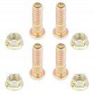 4 REAR WHEEL HUB BOLT Fits SUZUKI LTZ400 LT-Z400 LTZ400Z QUADSPORT Z400 2009-14