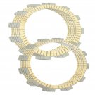CLUTCH FRICTION PLATES Fits YAMAHA XV1700A Road Star S 1700 2008-2014