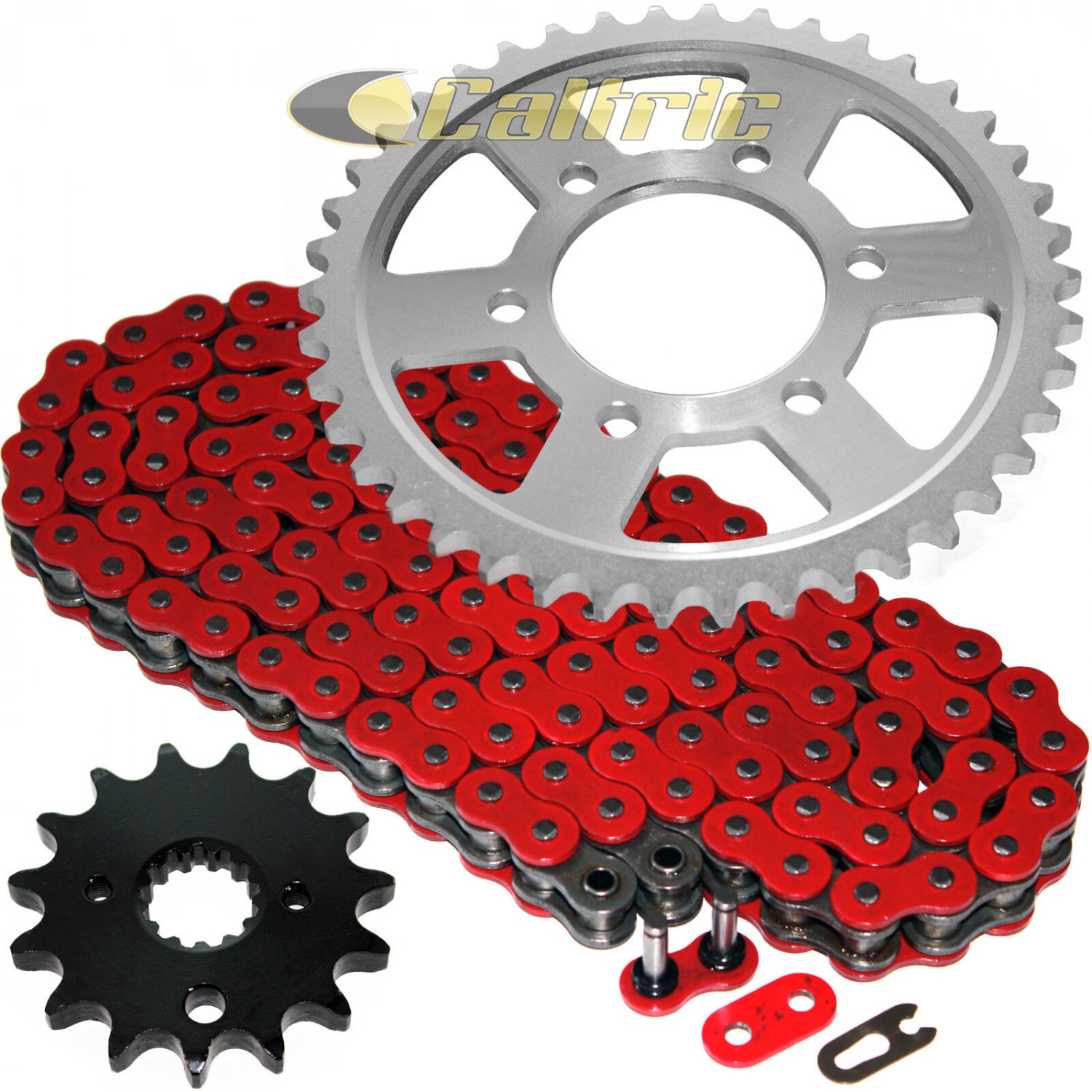 Red O-Ring Drive Chain & Sprockets Kit Fits SUZUKI GSX-R750W 1993 1994 1995