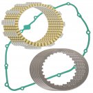 CLUTCH FRICTION PLATES and GASKET Fits HONDA VF700F Interceptor 700 1984 1985