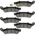 FRONT & REAR BRAKE PADS Fits HONDA VFR800Fi Intercepter 800 1998 1999