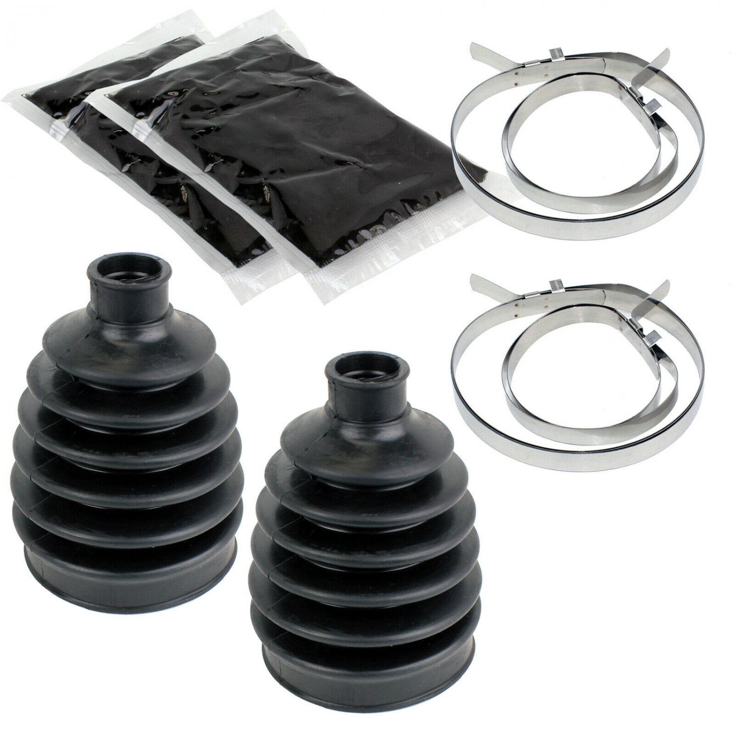 FRONT AXLE OUTER and INNER CV BOOT KIT Fits POLARIS SPORTSMAN X2 570 2015 2017