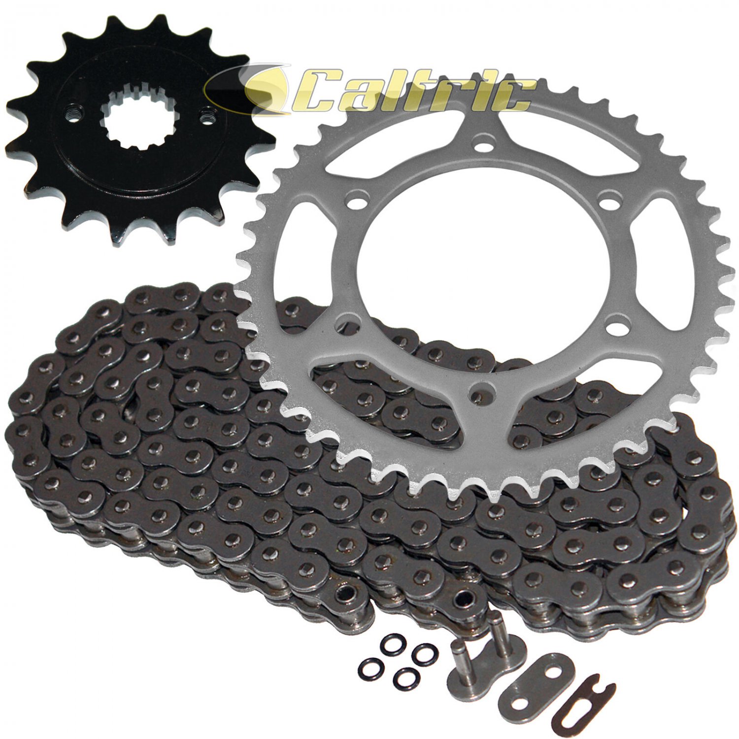 O-Ring Drive Chain & Sprockets Kit Fits KAWASAKI GPZ500S NINJA 500 EX500A 87-93