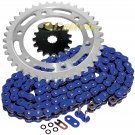 Blue O-Ring Drive Chain & Sprockets Kit Fits SUZUKI TL1000R 1998-2003