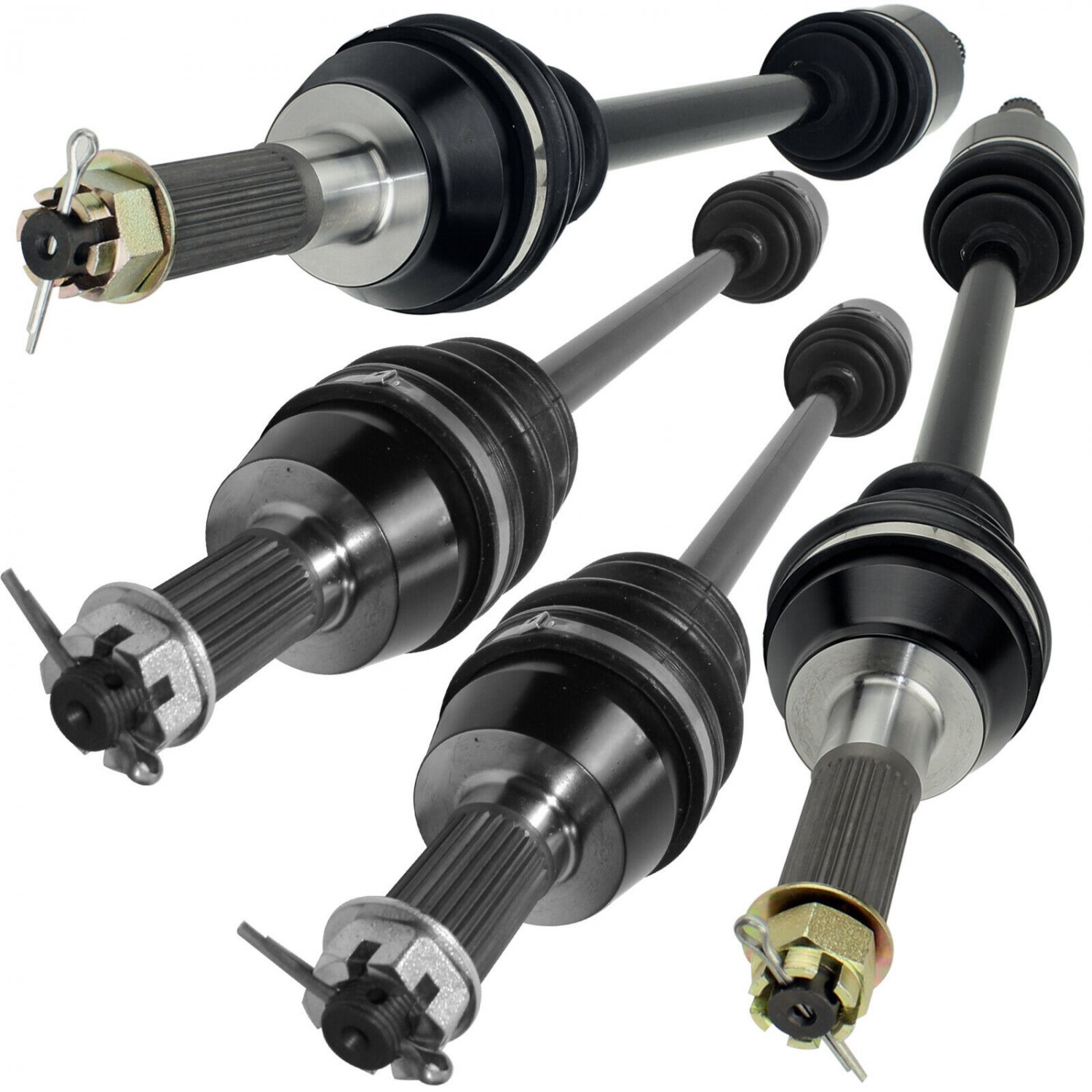 FRONT REAR LEFT RIGHT CV JOINT AXLES Fits POLARIS RANGER 800 6X6 EFI 2010-2016