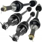 FRONT REAR LEFT RIGHT CV JOINT AXLES Fits POLARIS RANGER 800 6X6 EFI 2010-2016