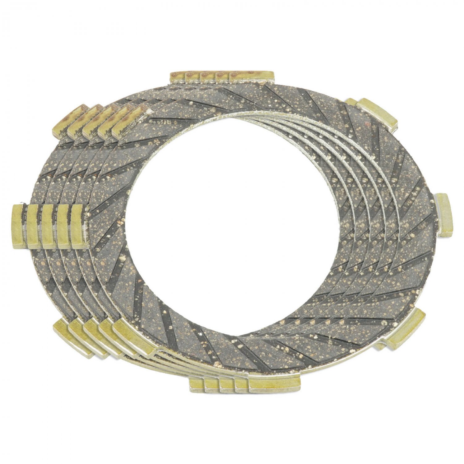 CLUTCH FRICTION PLATES Fits KAWASAKI KDX80 1980 81 82 83 84 85 86 87 1988