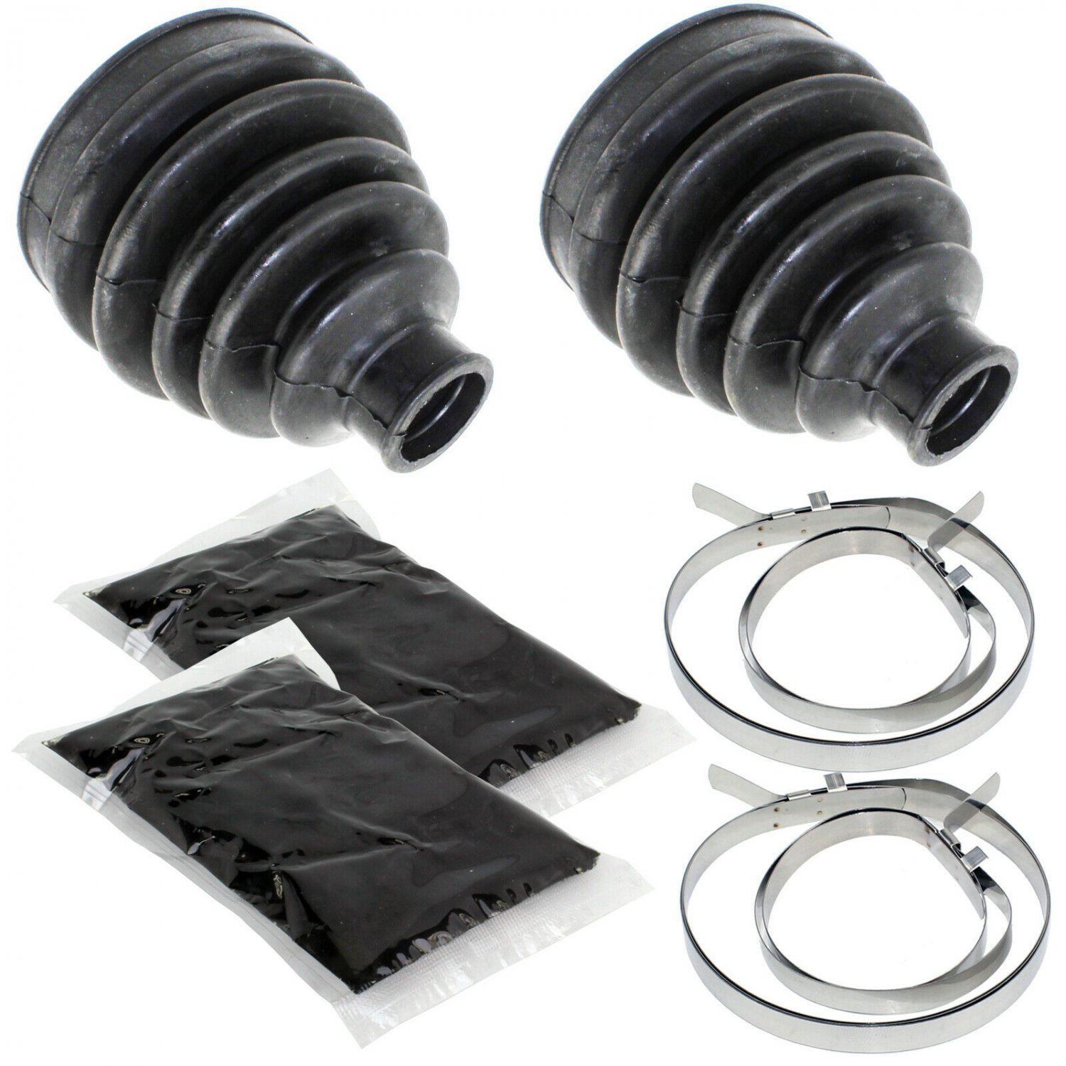 REAR AXLE OUTER INNER CV BOOT KIT Fits CAN-AM OUTLANDER MAX 800R 2009-12 2014 15