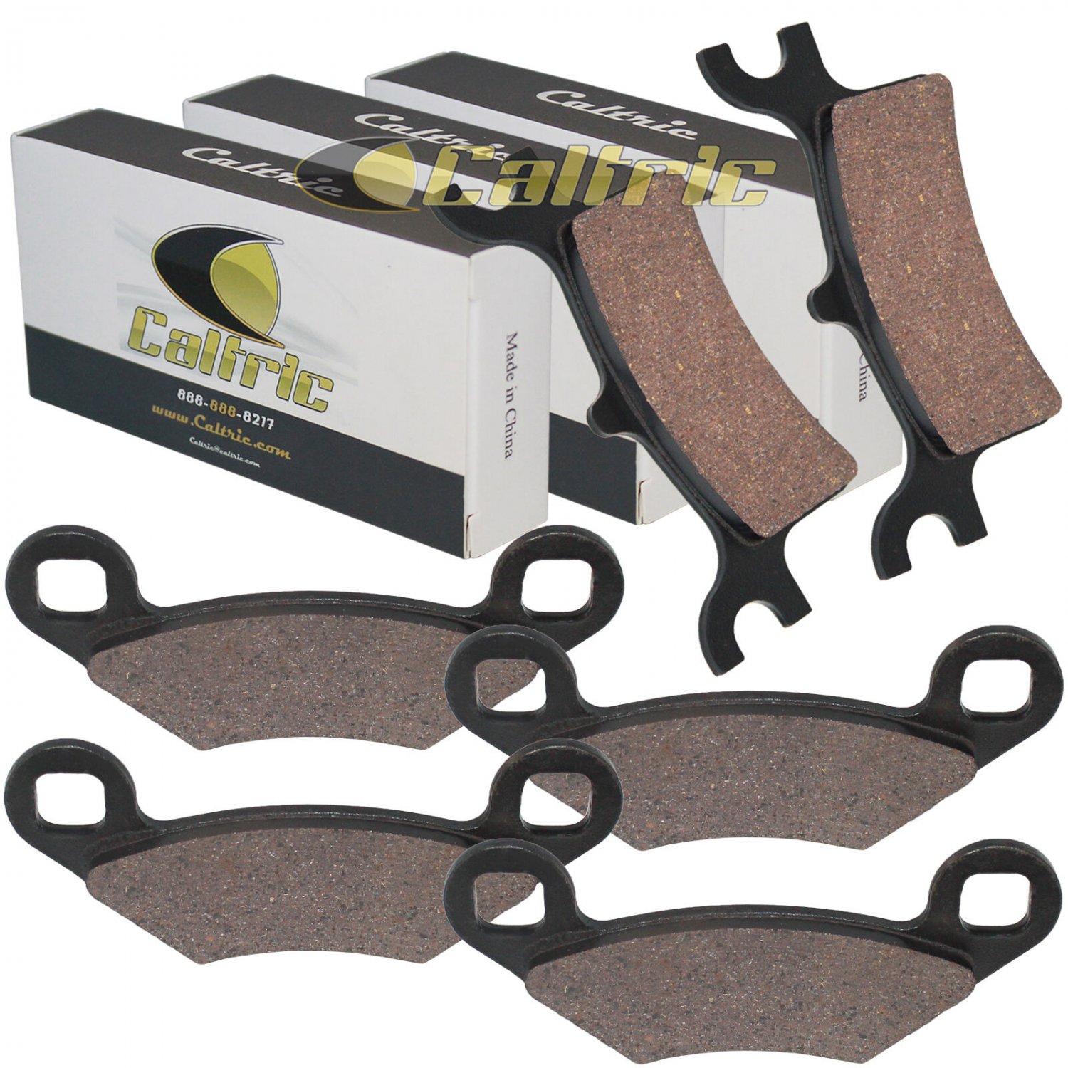 FRONT REAR BRAKE PADS FITS POLARIS SPORTSMAN 600 2004 2005