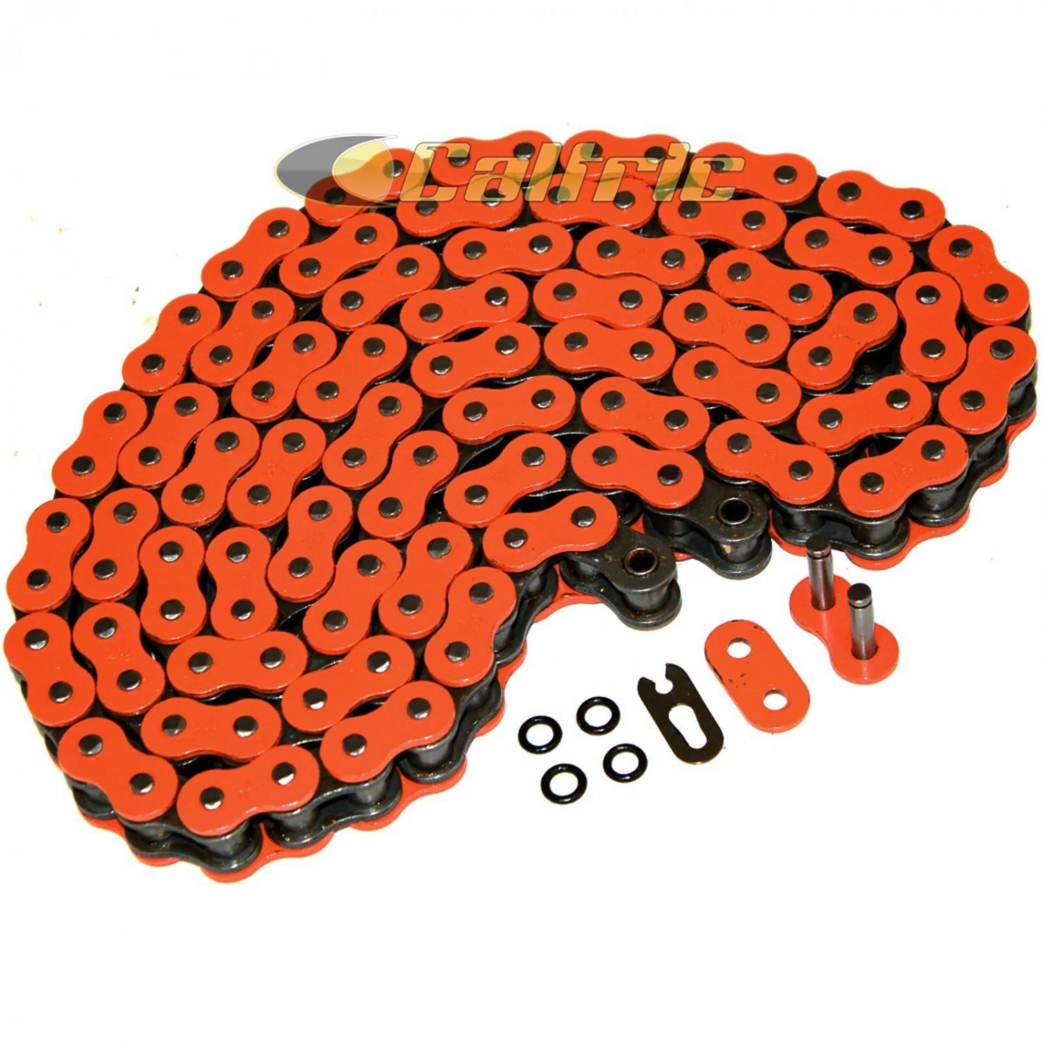530 x 120 Links Motorcycle ATV ORANGE O-Ring Drive Chain 530-Pitch 120-Links