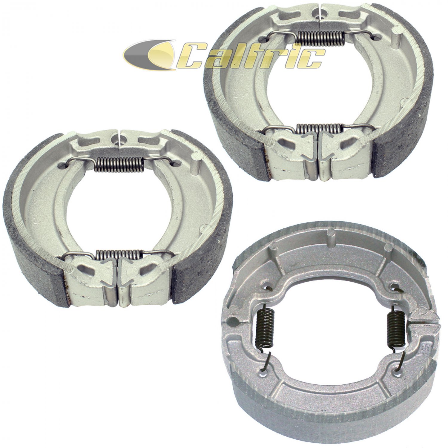 FRONT & REAR BRAKE SHOES FITS YAMAHA Badger 80 YFM80 1992 1993 1994 1995 1996