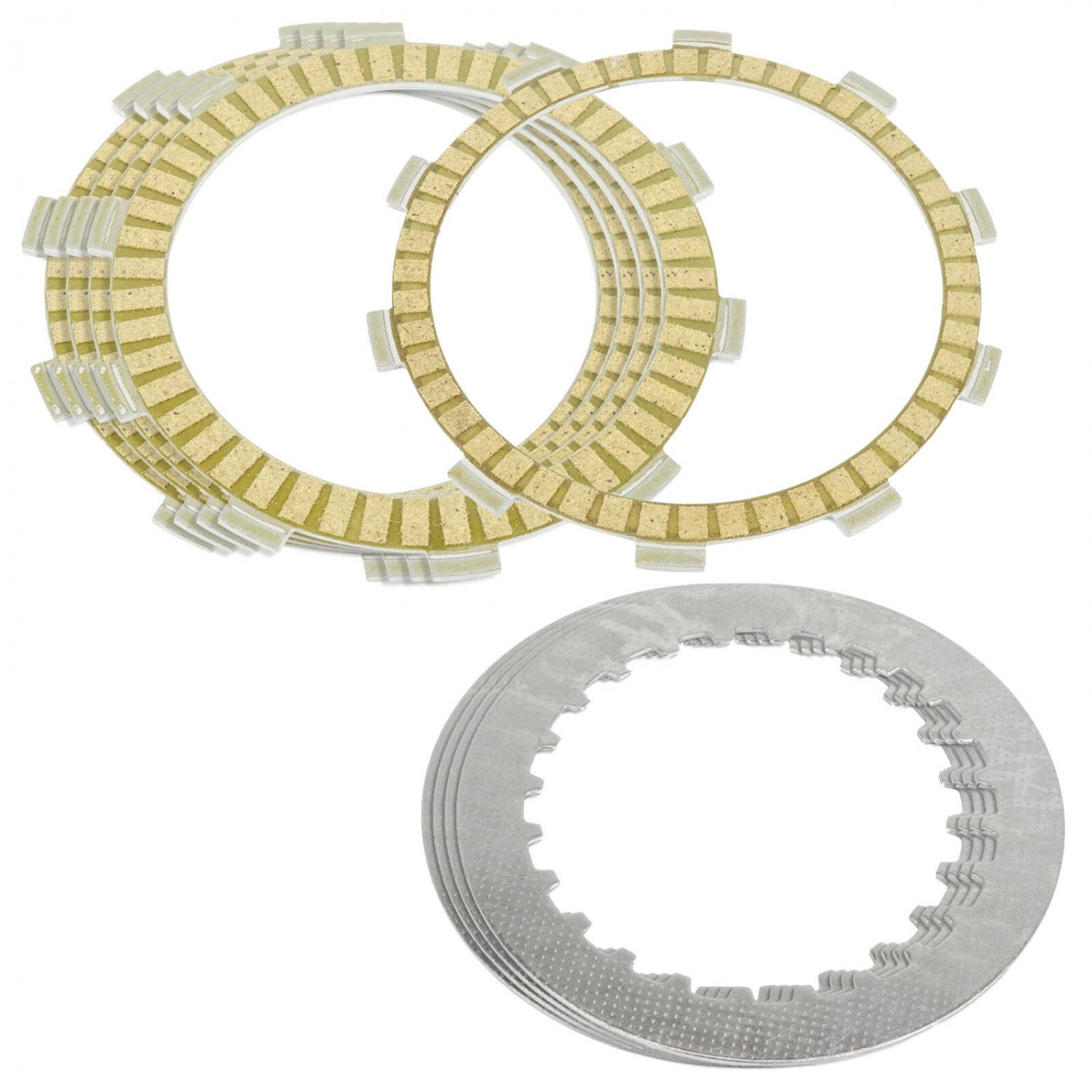 CLUTCH FRICTION PLATES KIT Fits KAWASAKI Eliminator 125 BN125A 2001-2009
