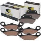 FRONT REAR BRAKE PADS FITS POLARIS MAGNUM 425 6X6 1996 1997