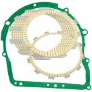 CLUTCH FRICTION PLATES w/GASKET Fits YAMAHA XVZ1300 Royal Star Tour Deluxe 97-10