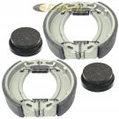 FRONT BRAKE SHOES & REAR BRAKE PADS YAMAHA Moto-4 350 350ER YFM350ER 1987 1988