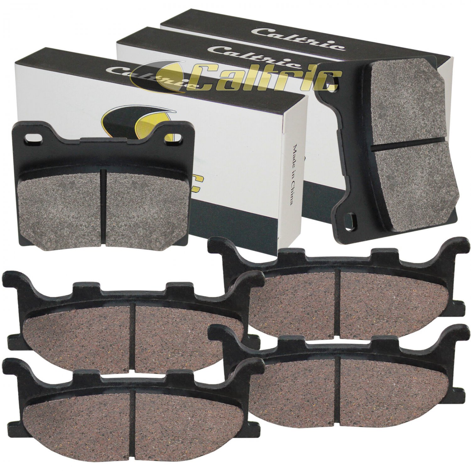 FRONT REAR BRAKE PADS YAMAHA XVS1100 V-STAR 1100 CUSTOM 2000 2001 2003 04 06 09