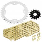 Drive Chain & Sprockets Kit Fits YAMAHA YFZ450 YFZ450V 2004-2013
