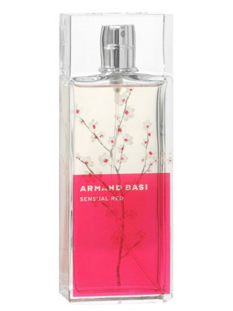 SENSUAL RED Armand Basi Women 3.4 oz 3.3 edt perfume NEW TESTER
