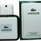 LACOSTE ORIGINAL cologne men edt 3.3 oz 3.4 NEW IN BOX
