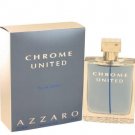 CHROME UNITED Azzaro cologne Men edt 3.4 oz 3.3 NEW IN BOX
