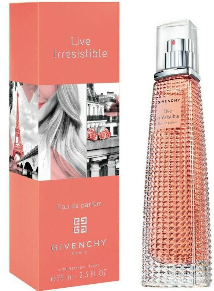 LIVE IRRESISTIBLE GIVENCHY 2.5 oz edp Perfume Women NEW IN BOX