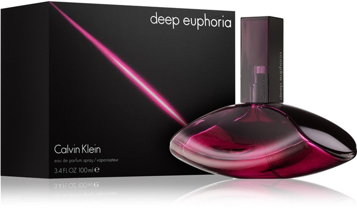 Deep Euphoria for women perfume by Calvin Klein edp 3.4 oz 3.3 New in Box