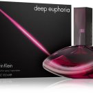 Deep Euphoria for women perfume by Calvin Klein edp 3.4 oz 3.3 New in Box