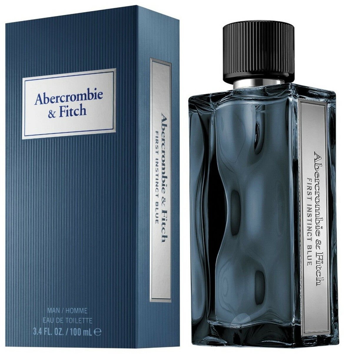 Abercrombie & Fitch First Instinct Blue cologne him 3.4 / 3.3 oz EDT New in Box