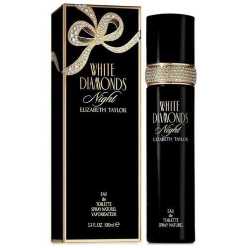 WHITE DIAMONDS NIGHT by Elizabeth Taylor perfume women EDT 3.3 / 3.4 oz New Box