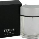 TOUS MAN by Tous for Men 3.4 oz edt 3.3 New In Box