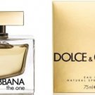 D & G THE ONE Dolce & Gabbana Perfume 2.5 oz edp NEW IN BOX