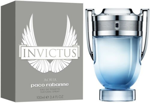 INVICTUS AQUA Paco Rabanne AQVA men 3.4 / 3.3 oz cologne edt New in Box