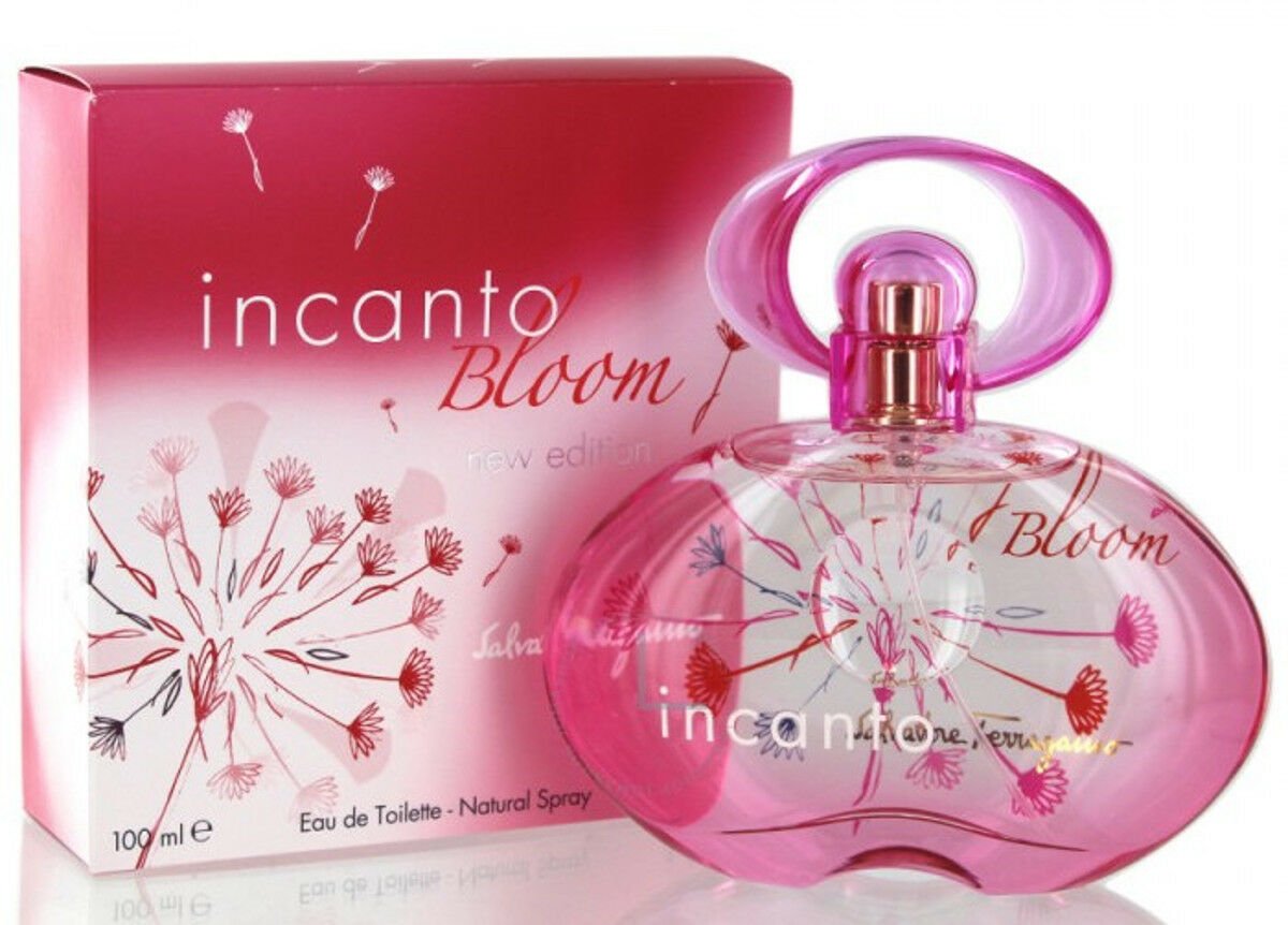 INCANTO BLOOM by Salvatore Ferragamo 3.4 oz Women 3.3 edt Perfume NEW IN BOX
