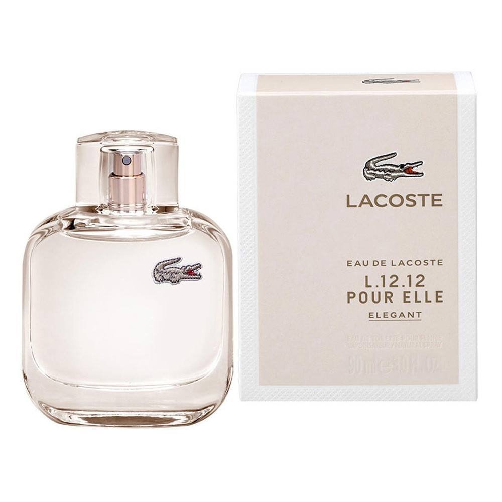 EAU DE LACOSTE L12.12 POUR ELLE ELEGANT Perfume 3.0 oz edt New in Box