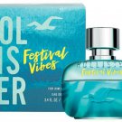 Festival Vibes by Hollister cologne for him EDT 3.3 / 3.4 oz New in Box