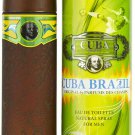 Cuba Brazil By Cuba cologne for men EDT 3.3 / 3.4 oz New in Box