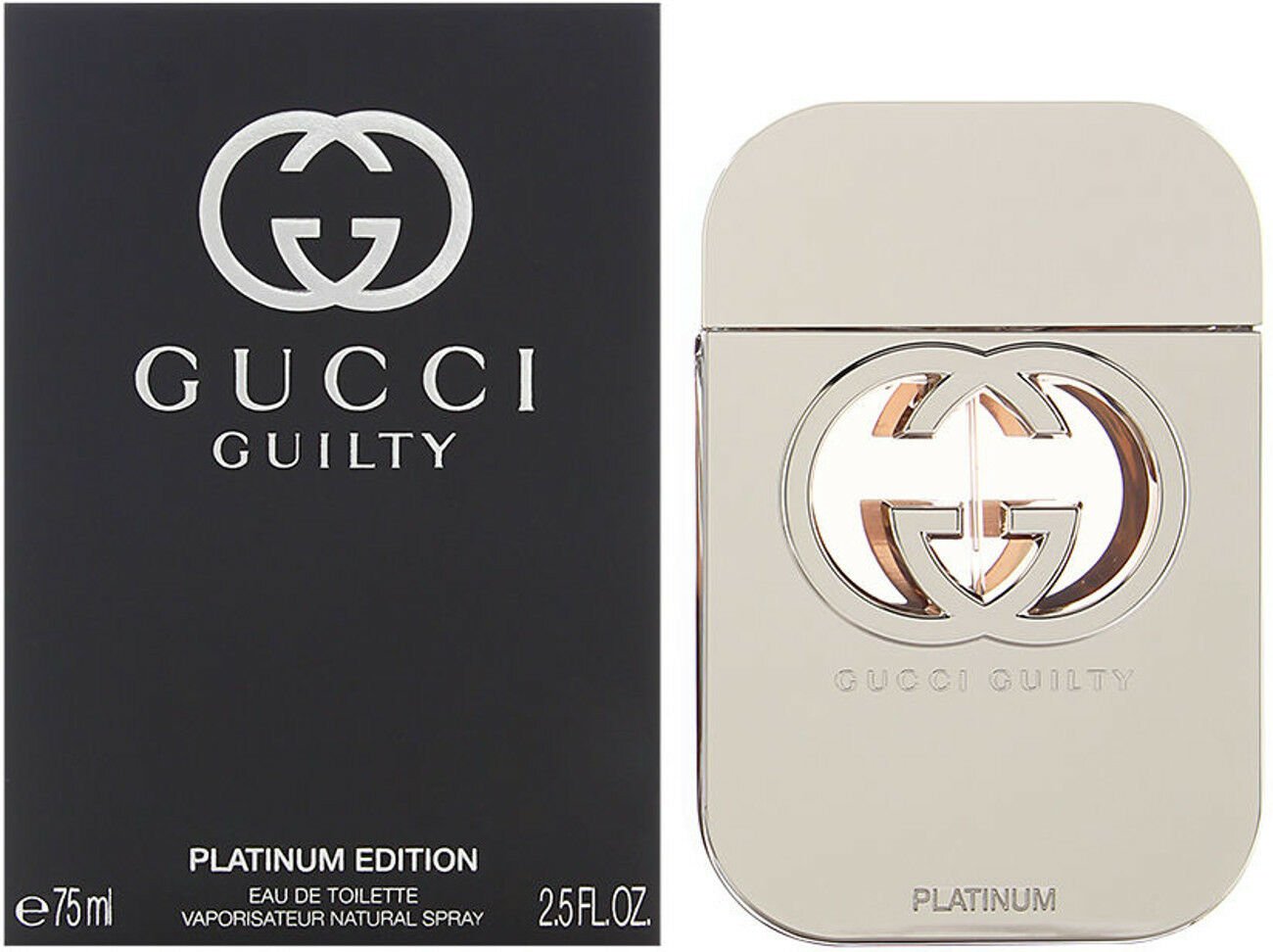 Gucci Guilty Platinum Edition by Gucci perfume EDT 2.5 oz New in Box