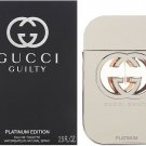 Gucci Guilty Platinum Edition by Gucci perfume EDT 2.5 oz New in Box